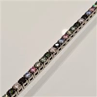 Bracciale John Richmond in Titanio Diamante Lab Grown 4.80 Ct JRTW07WR - JRTW07WR